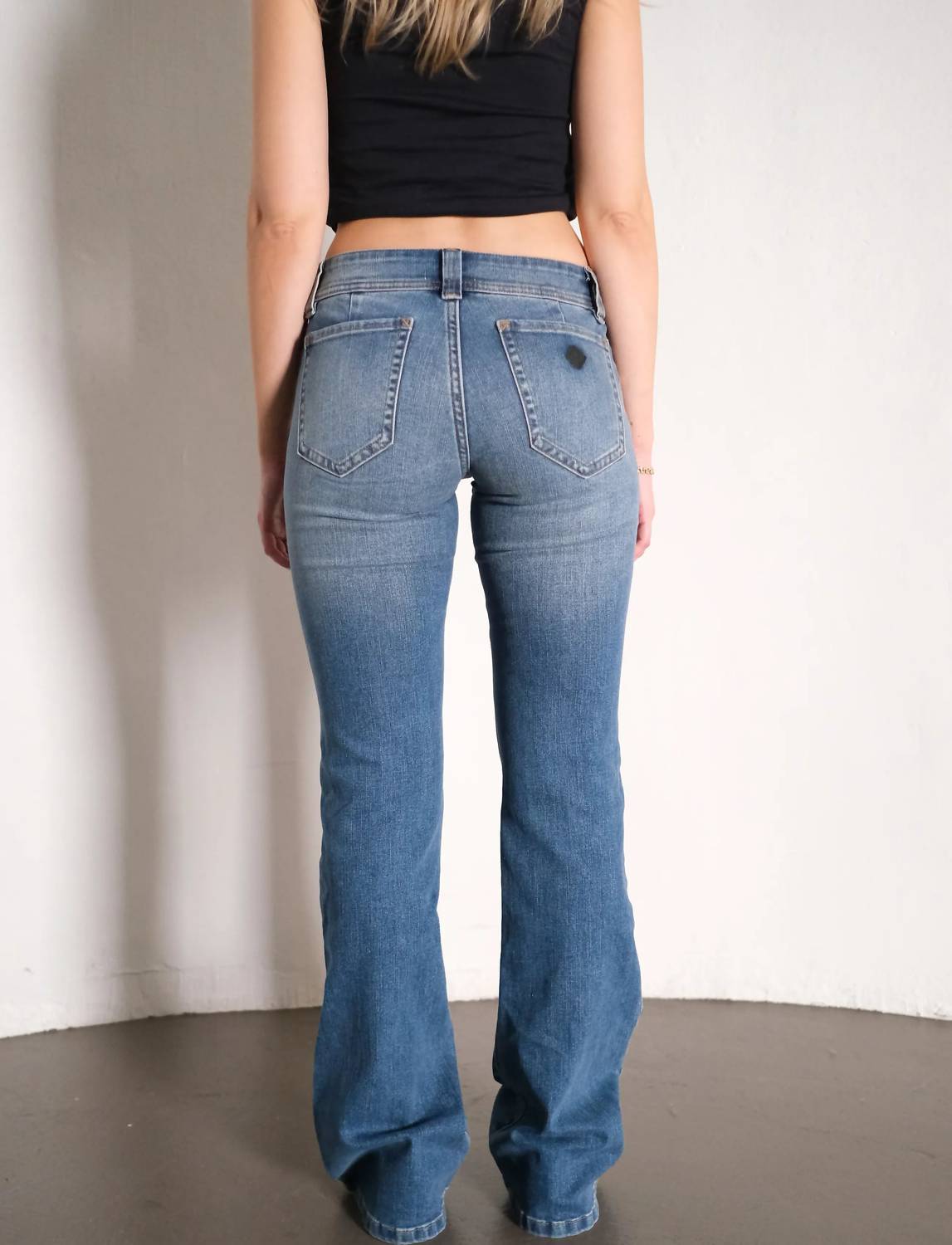 Abrand Jeans - 00 Super Low Kick Tall Petra Jeans