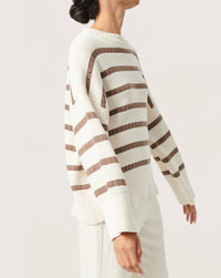 Soaked In Luxury - Ravalina Stripes Casual Fit Pullover