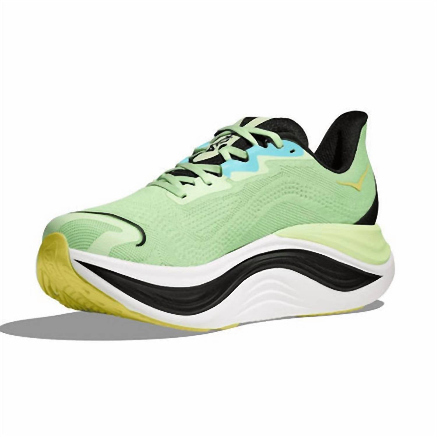 Hoka Men's Skyward X Running Shoe in luna moth black - men's shoe - alternate view