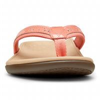 Vionic - Women's Tide Casandra Leather Orthotic Flip-flops