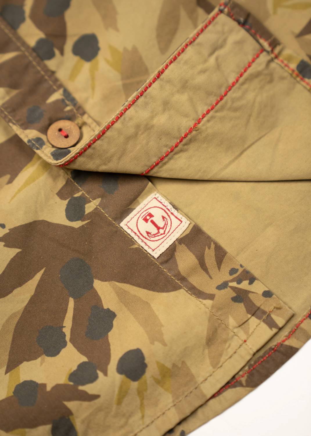 Iron & Resin Men's Sundown Shirt in khaki - men's shirt - view 4
