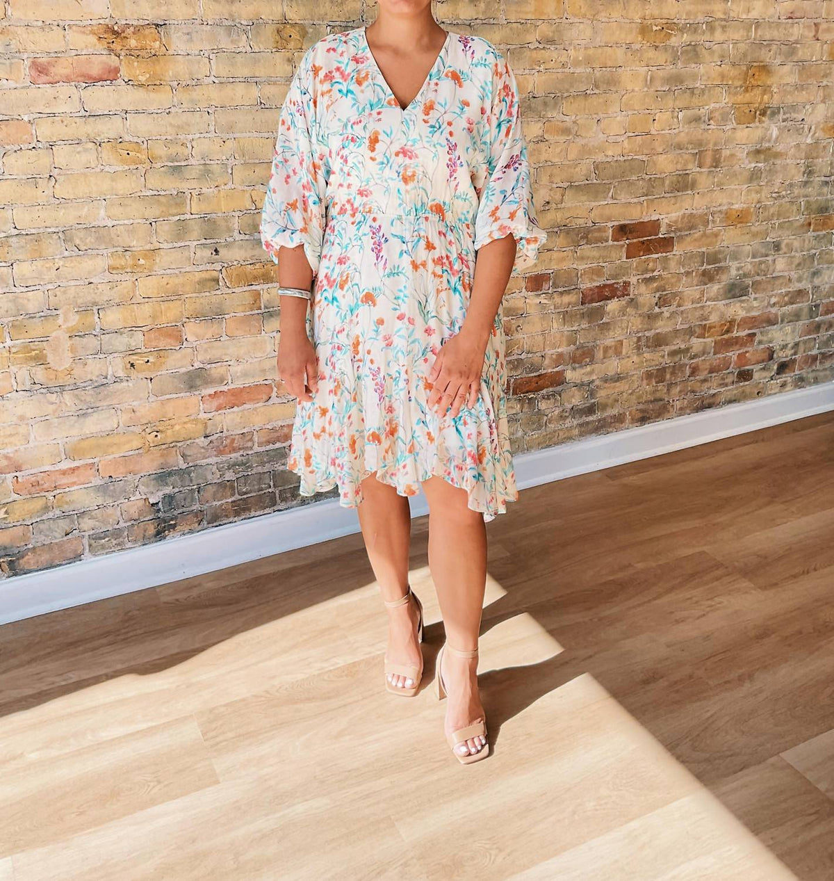 Lime N Chili - Ditsy Flare Dress II