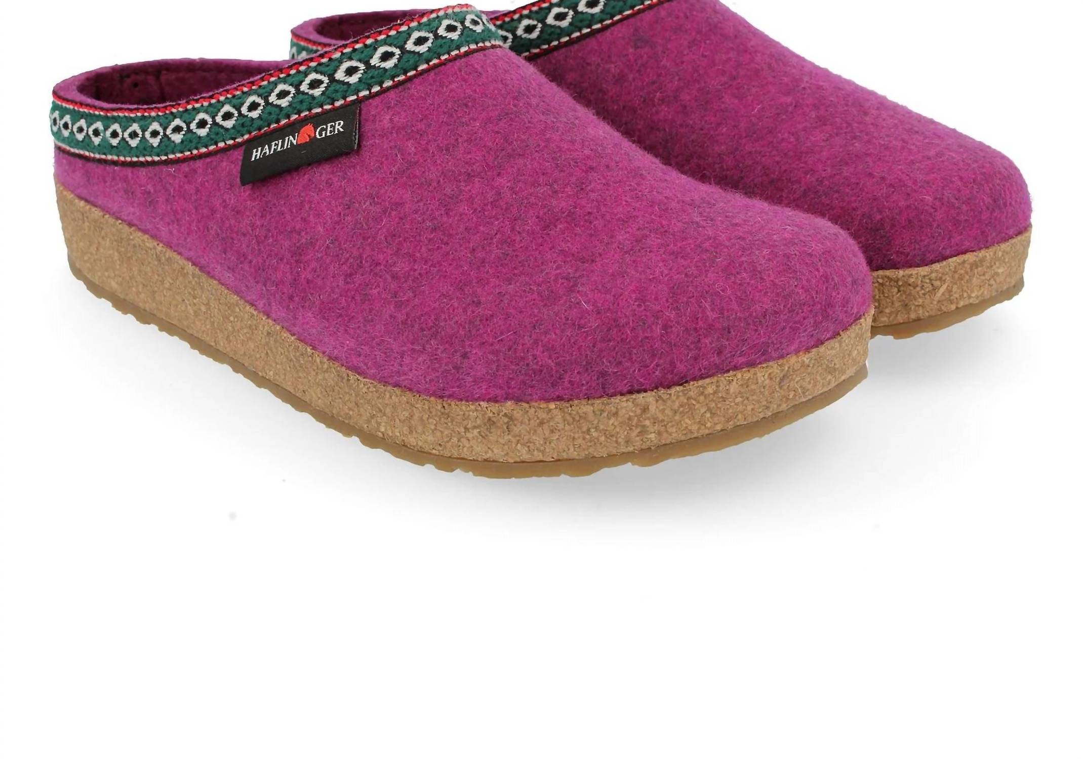 Haflinger - Women's Gizzy Classic Boiled Wool Clog