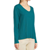 Elliott Lauren - Long Sleeve V-neck Knit Top
