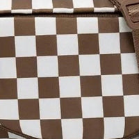 The Lyrical Spirit - Women's Checkered Nylon Fanny Pack Sling Bags