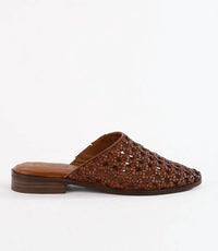 Seychelles - Women's Meet Me Half Way Woven Leather Mules