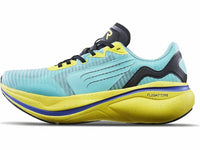 TYR Men's Maverick V1 Runner Shoe in turquoise multi - men's shoe - detail view