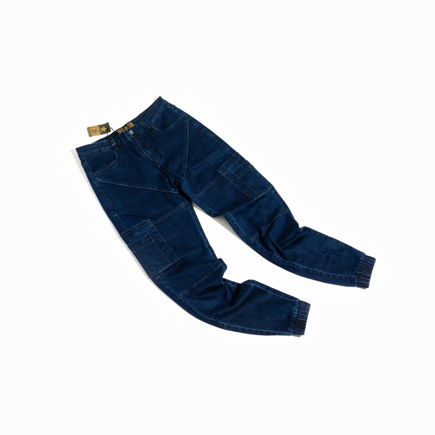 The Athletic Side Of Us - Men's Geo Cargo Denim Pants