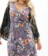 Aratta - Invitation For Tea Wrap Dress