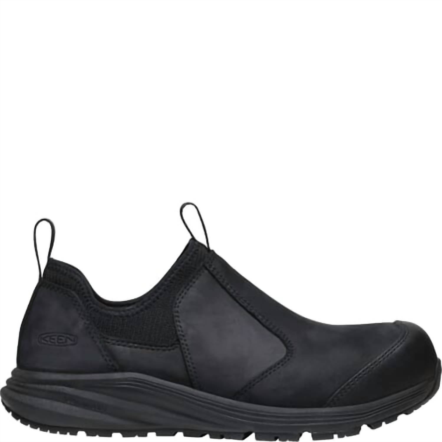 Keen Men's Vista Energy Shift Esd Safety Shoes in black - men's loafer