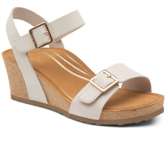 Aetrex - Women's Lexa Quarter Strap Wedge Sandals