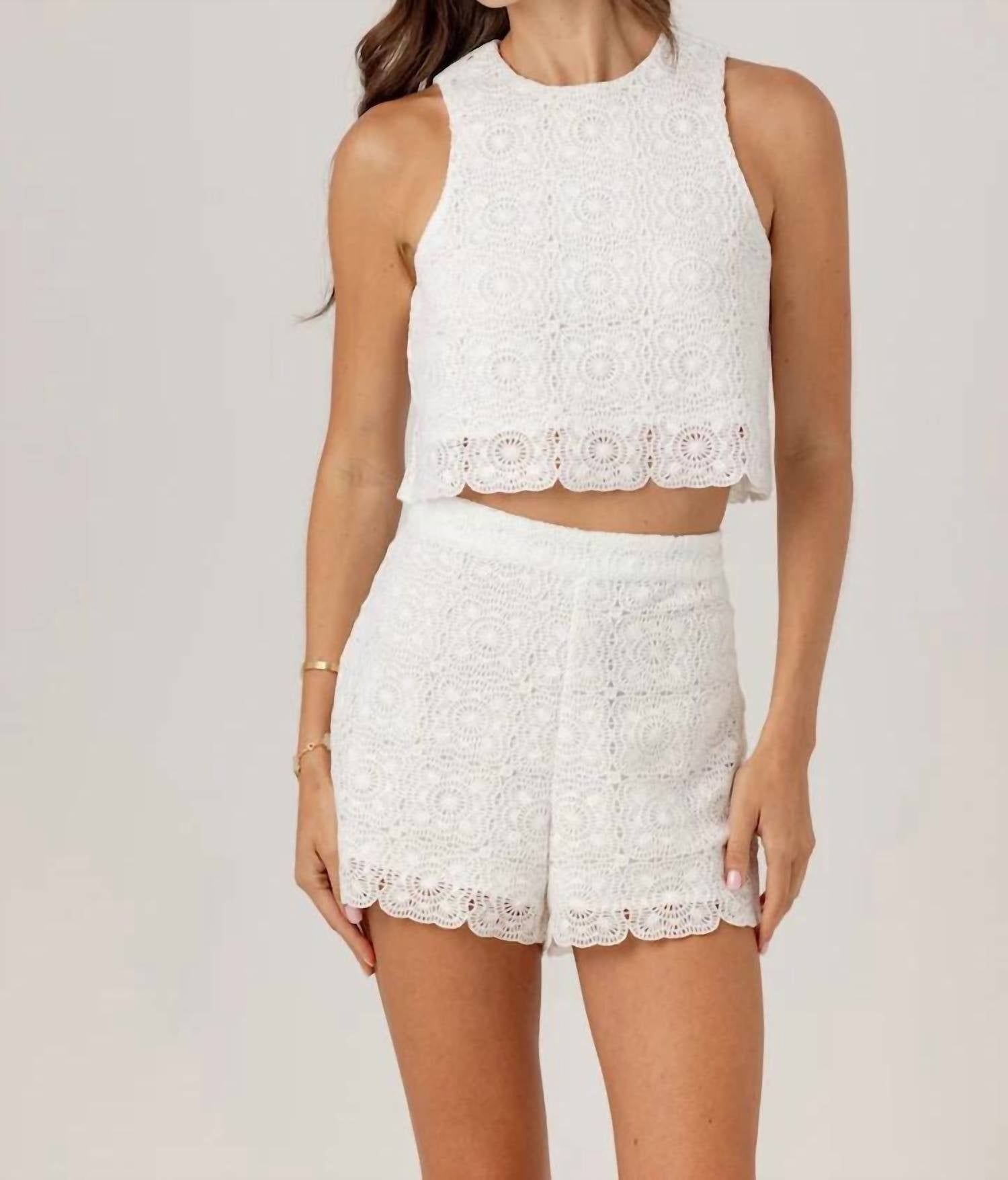 Sunday - Lace Jame Shorts