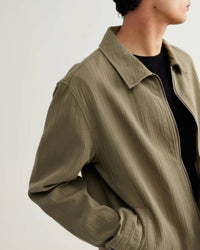 Wax London - Eldon Crinkle Cotton-linen Jacket