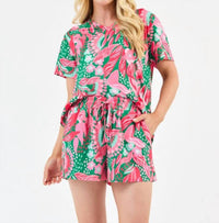 Mary Square - Alli Short Set