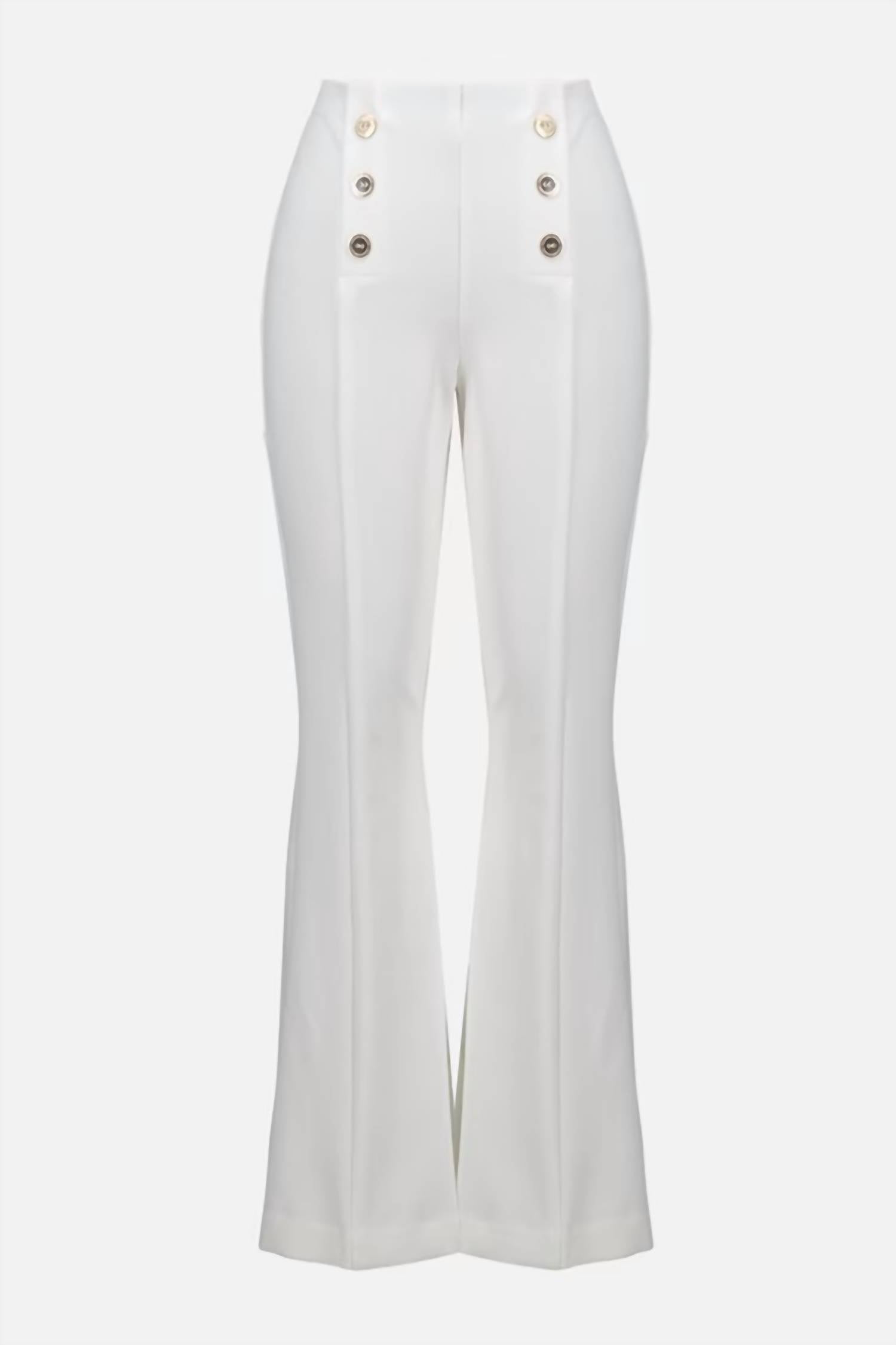 Joseph Ribkoff - Heavy Knit Flared Pull-on Pants