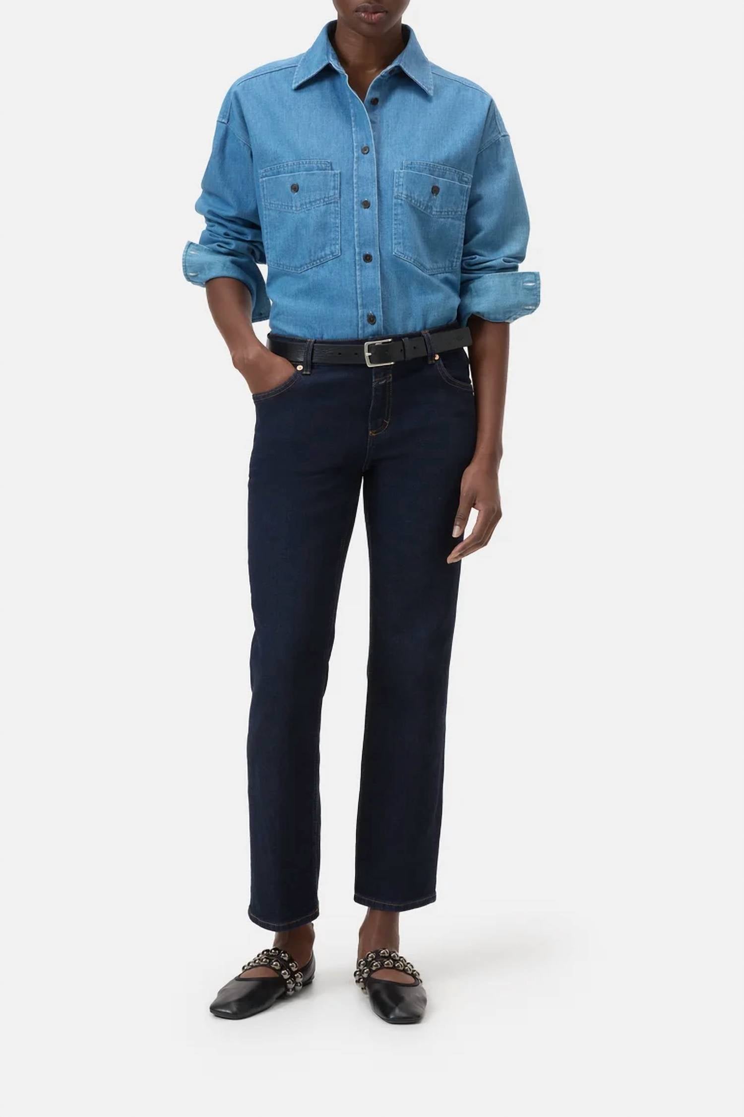 Closed - Junna Straight Cropped Leg Jeans