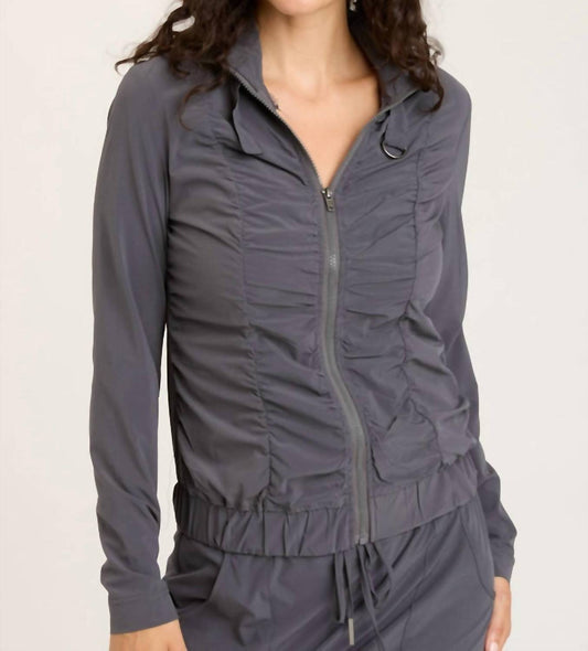 Wearables - Momentum Ruched Active Jacket