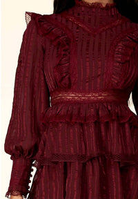 Little Secret Of Mine - Long Maxi Dress With Sleeves