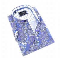 Eight X - Paisley Print Short Sleeve Shirt