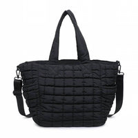 Sol And Selene - Women's Dreamer Quilted Puffer Tote Bag