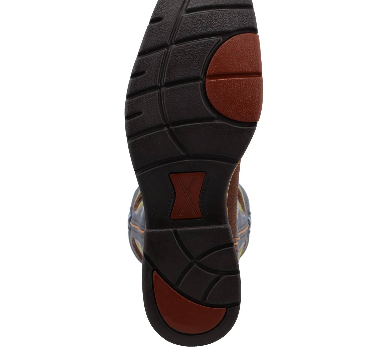 TWISTED X Men's Horseman Soft Toe Boot in navy peanut - men's boots - view 4