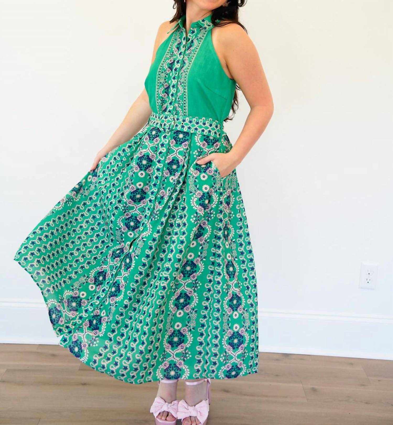 Ciebon - Leena Belted Dress