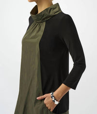 Joseph Ribkoff - Color Block 3/4 Sleeves Dress