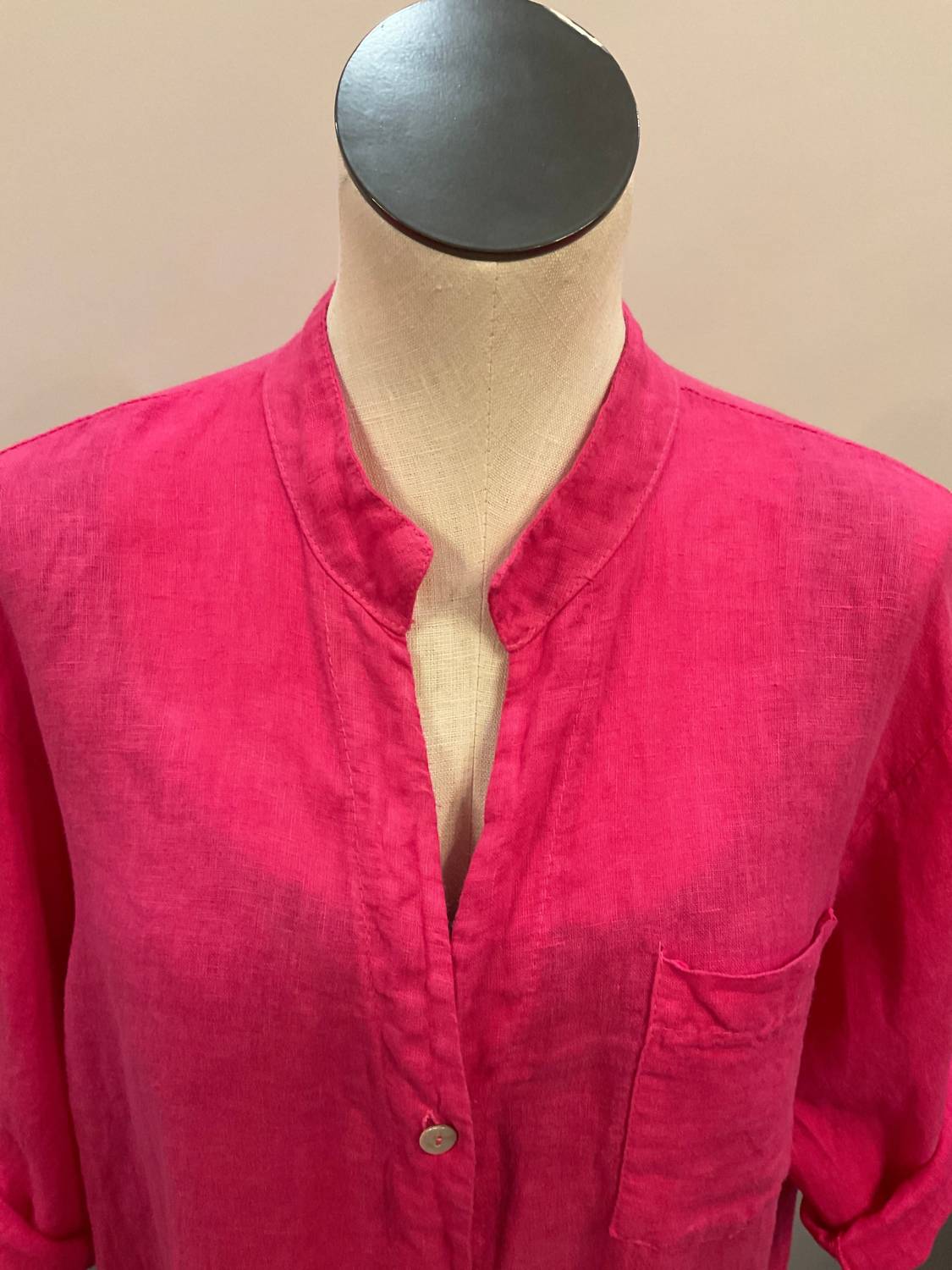 Liabella - Women's Linen Button Down Shirt