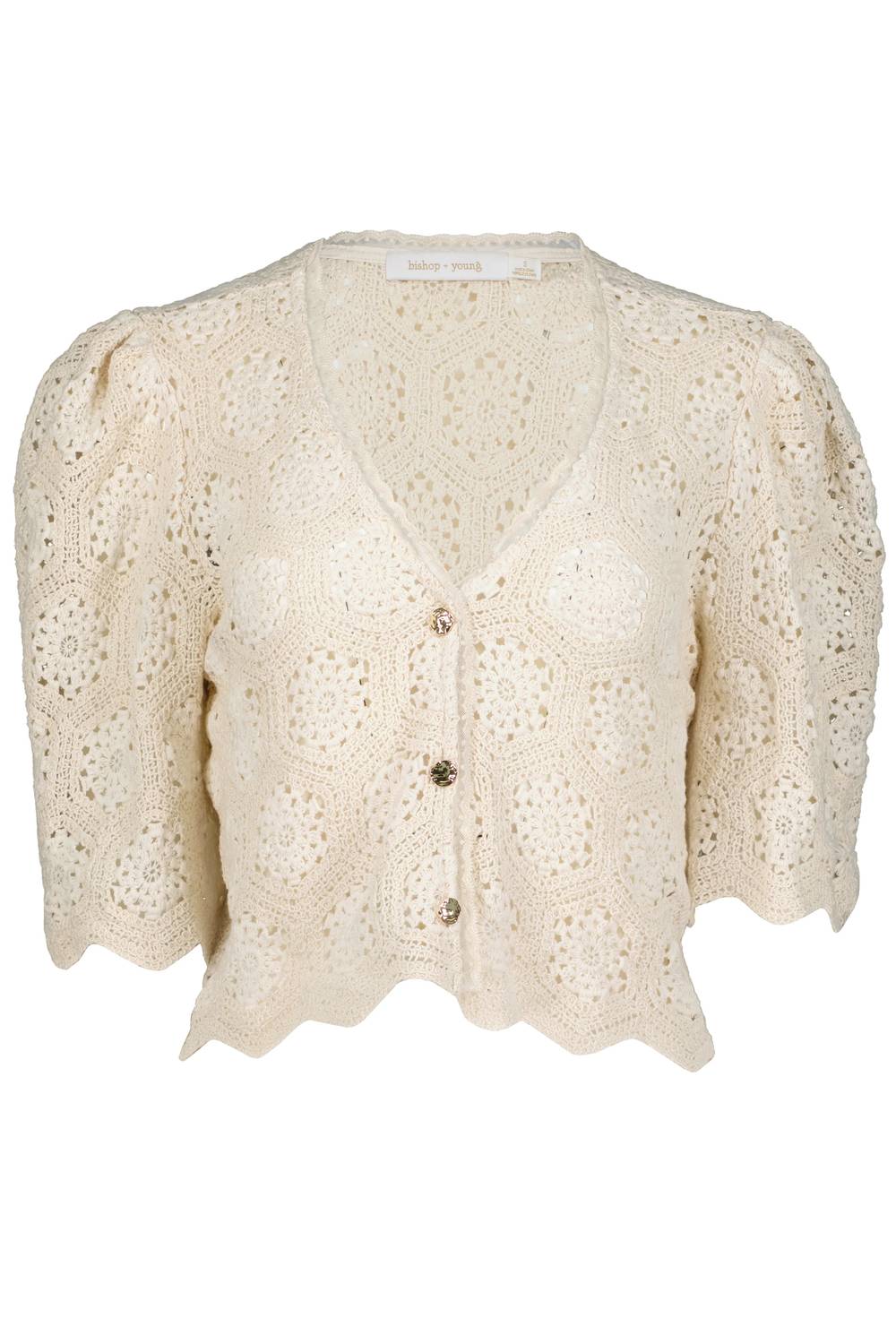 Bishop + Young - Lady Crochet Summer Cardigan