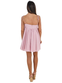 Storia - Refined Romance Bow Babydoll Dress