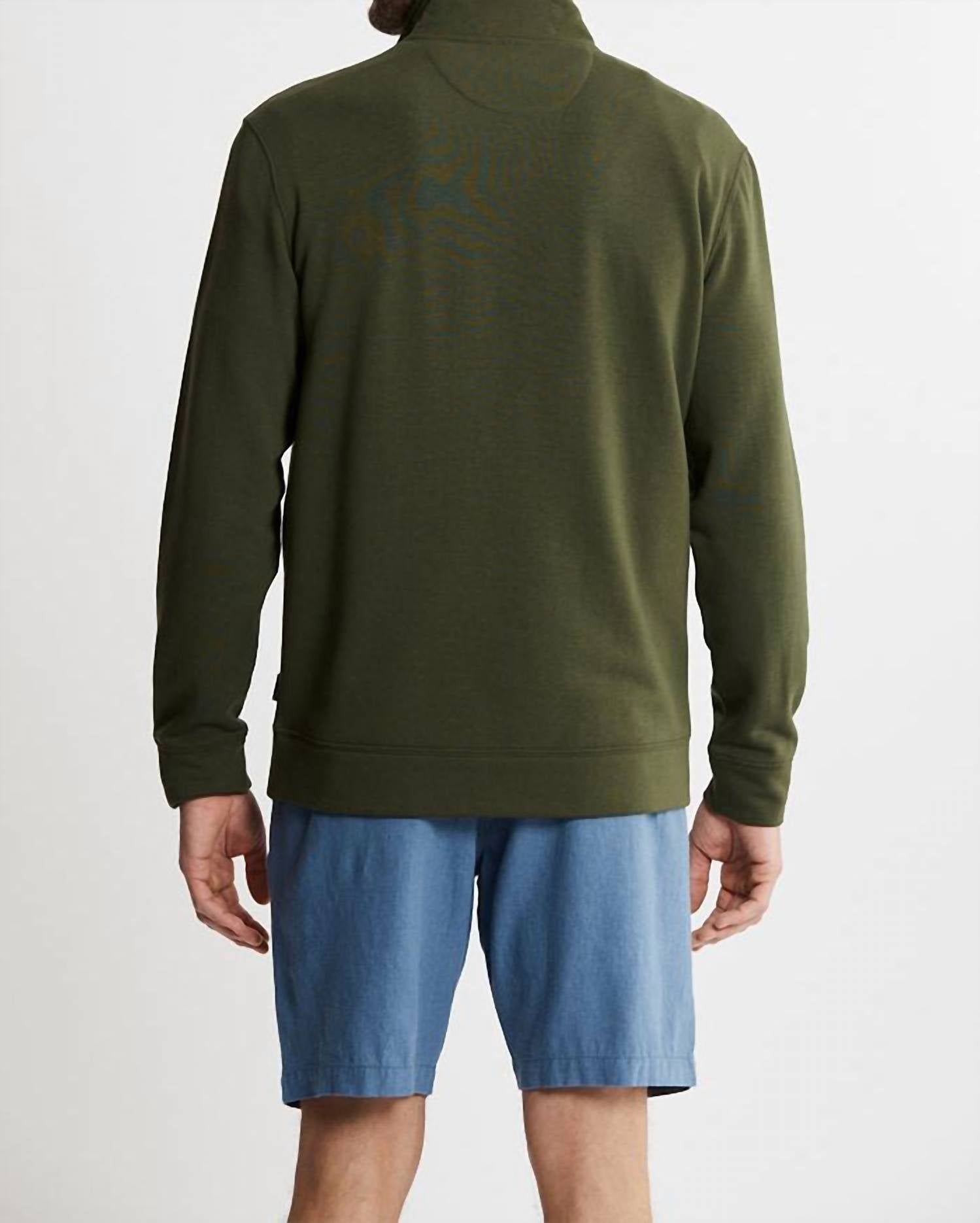 Jachs New York - Soft Touch Fleece Quarter Zip Pullover Sweater