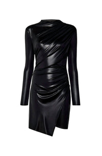 Lapointe - long sleeve ruched dress