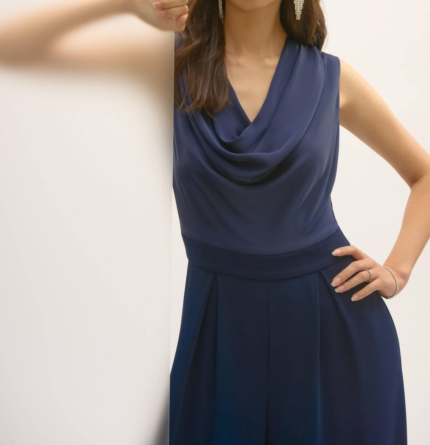 Joseph Ribkoff - COWL NECK JUMPSUIT