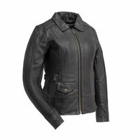 First Mfg Co. - Women's Free Spirit Motorcycle Leather Jacket