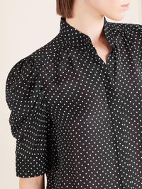 Frame - Gillian Polka Dot Blouse