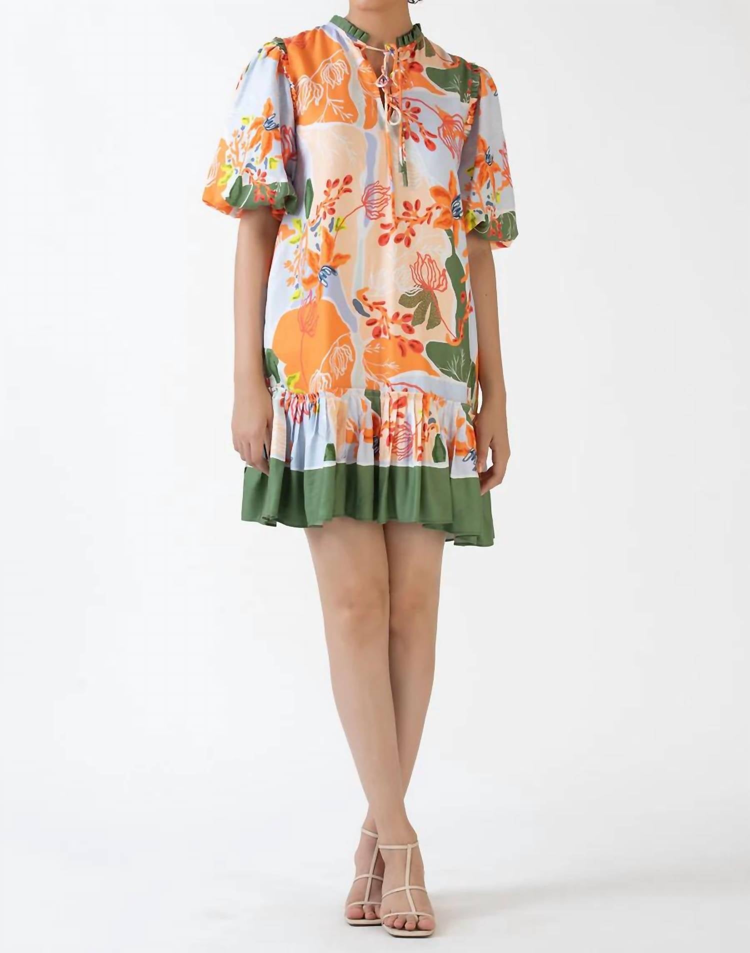 Celina Moon - Jules Tier Mini Dress