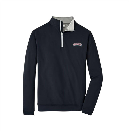 Peter Millar - Men's Performance Quarter Zip Delaware Hornets Pullover
