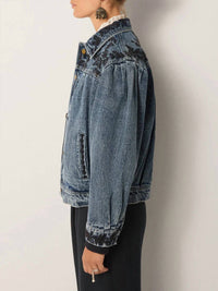 Maison Hotel - Wesley Embroidered Denim Jacket