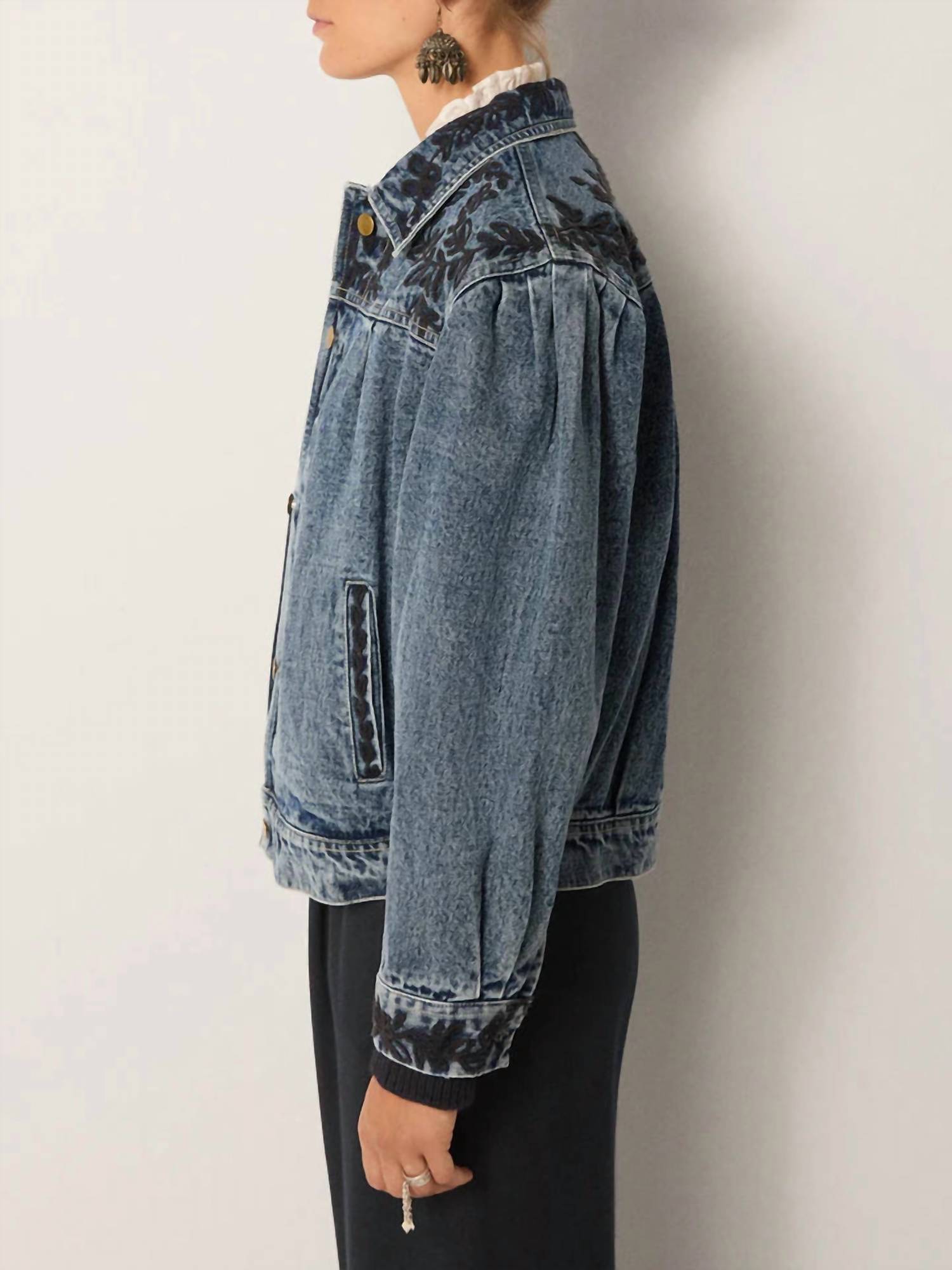 Maison Hotel - Wesley Embroidered Denim Jacket