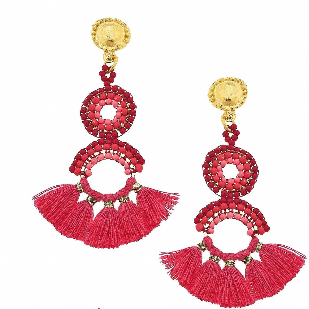 Susan Shaw - Women's Beaded Earrings