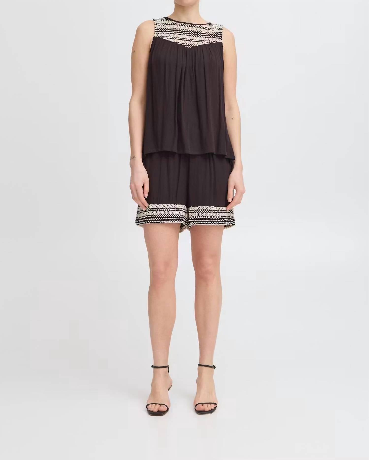 Ichi - Ihragni High Rise Shorts