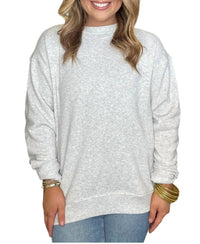 Zenana - Round Neck Crew Sweatshirt