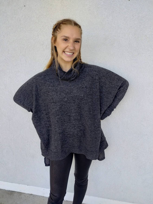 Zenana - Poncho sweater