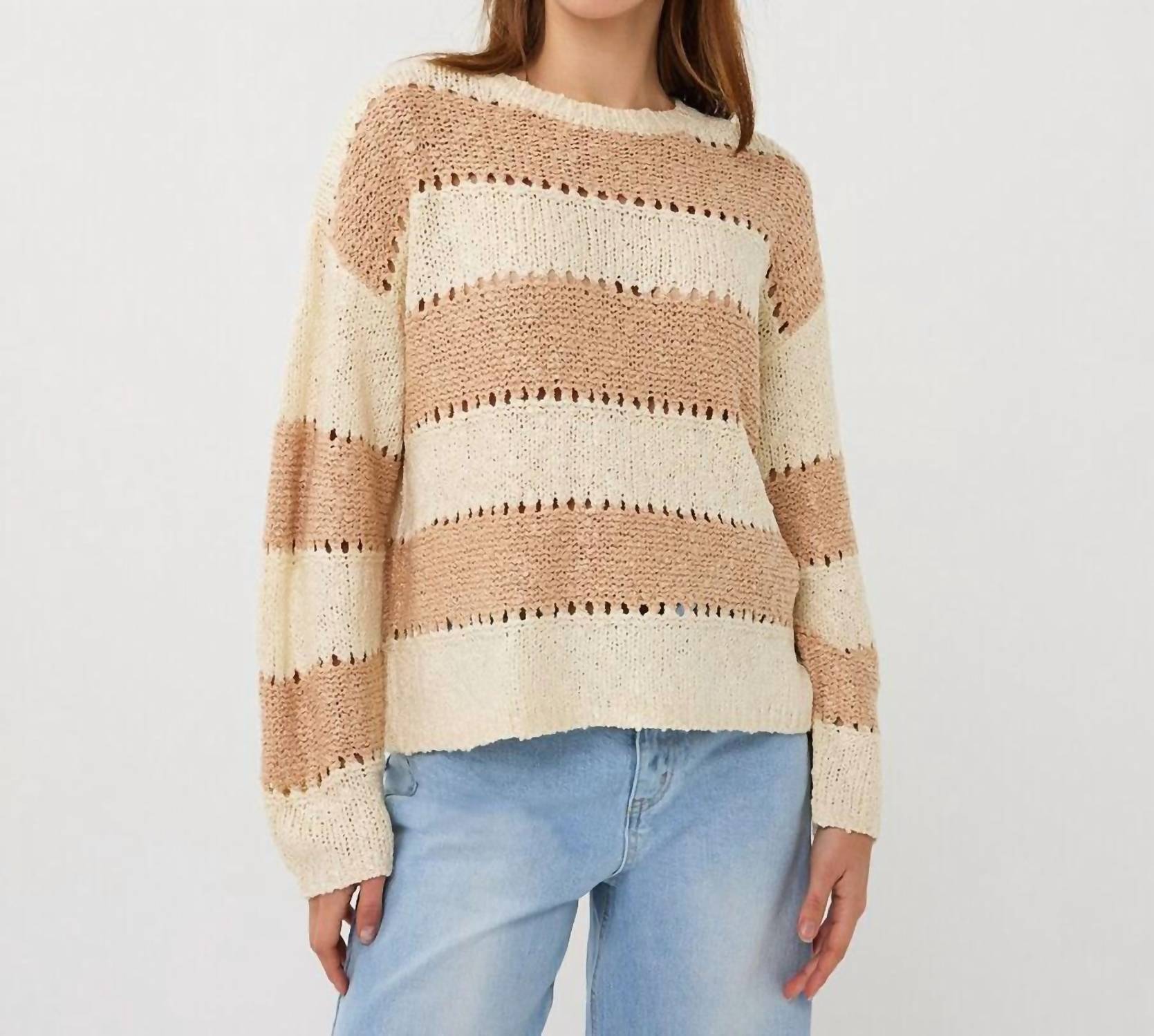 Esqualo - Textured Sweater Pullover