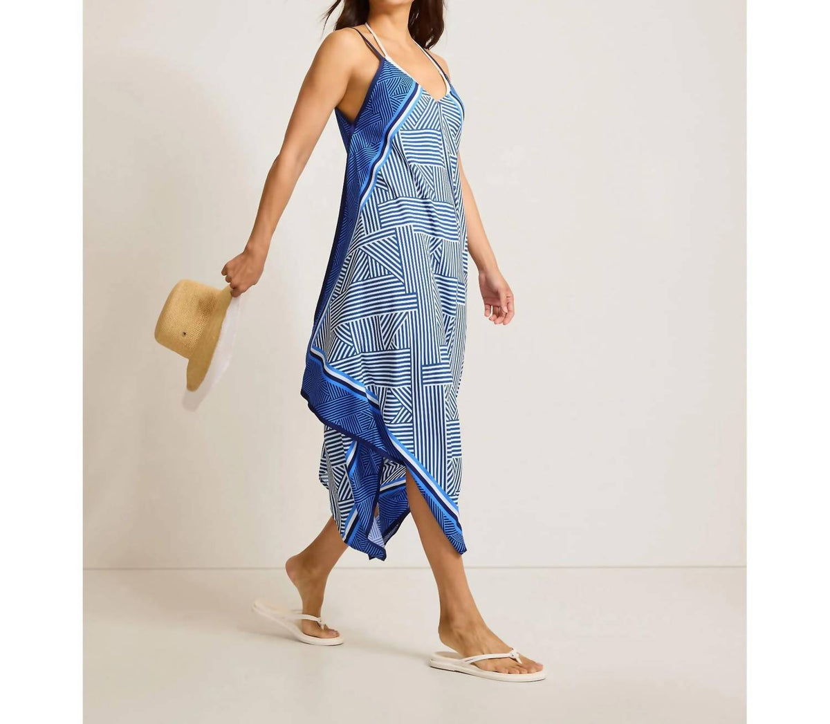 Tommy Bahama - Stripe Scarf Dress Cover Up