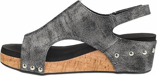 Corkys Footwear - Women's Texture Volta Ii Wedge Sandals