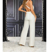 Ricarica - Sequin Multi Way Top Wide Leg Jumpsuit