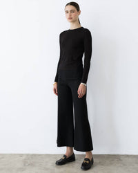 Ripley Rader - Ponte Knit Cropped Wide Leg Pant