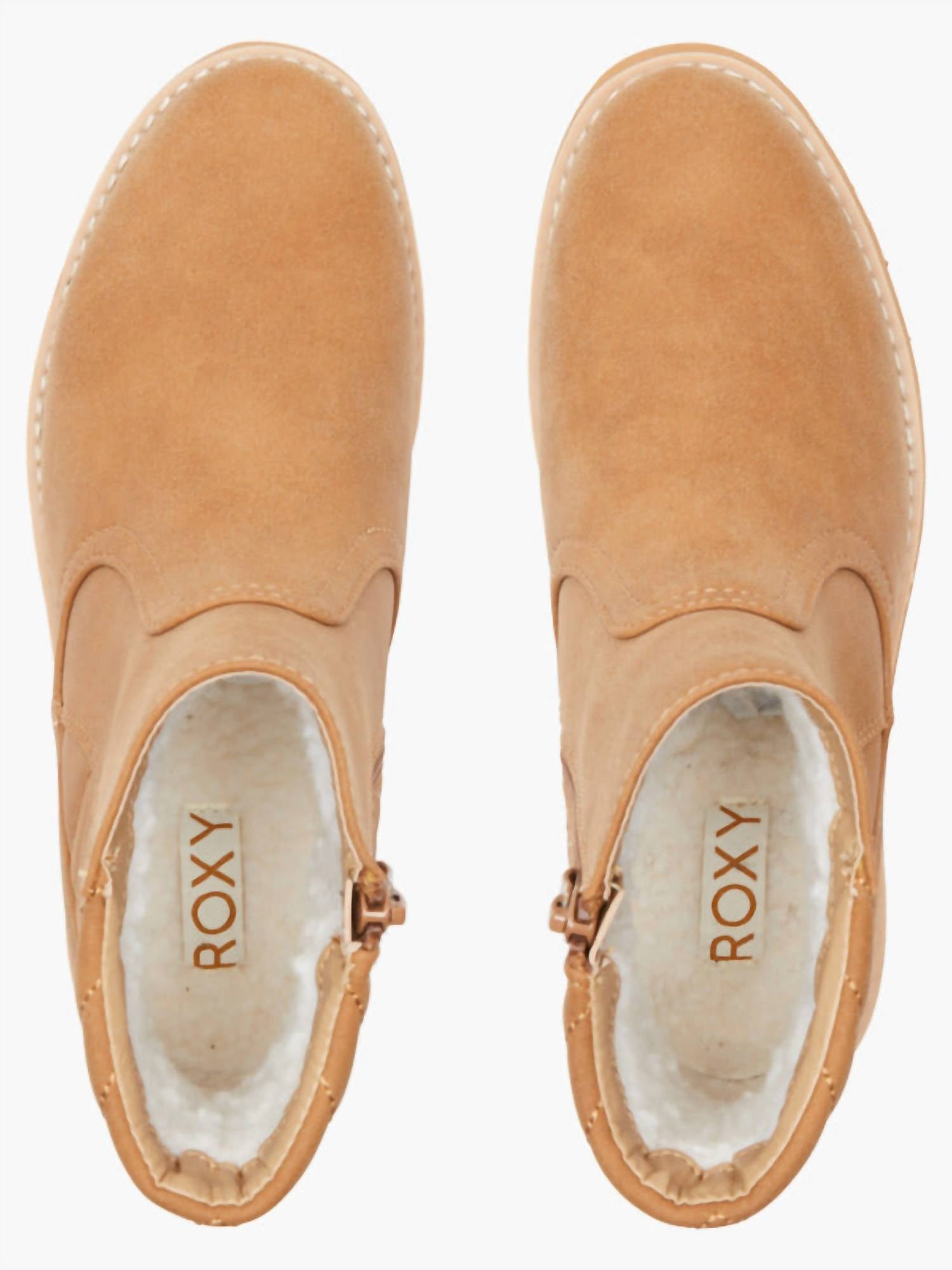 ROXY Women's Jovie Fur Ii Boots in tan - women's shoe - alternate view