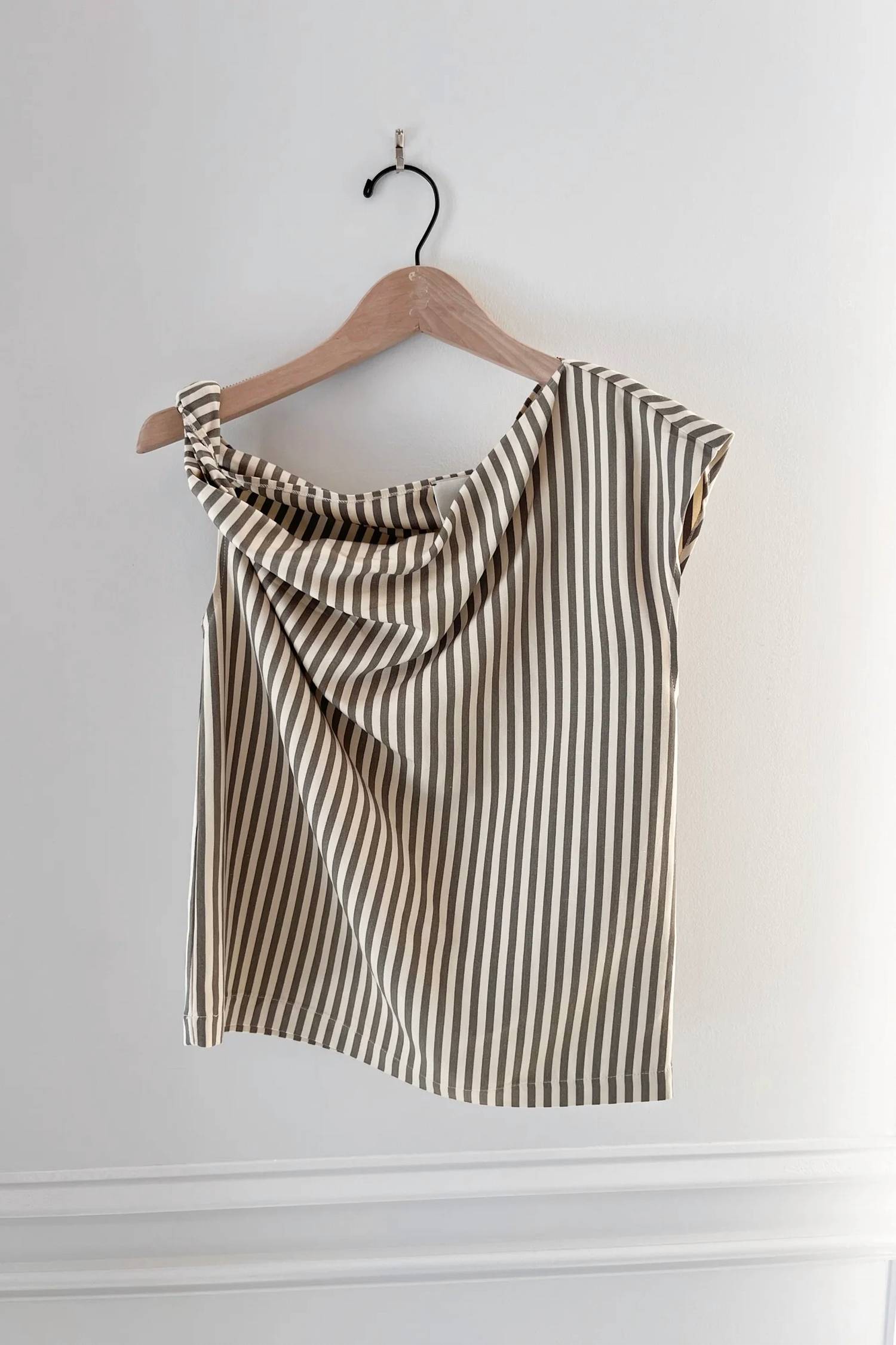 Alysi - Striped Off The Shoulder Top